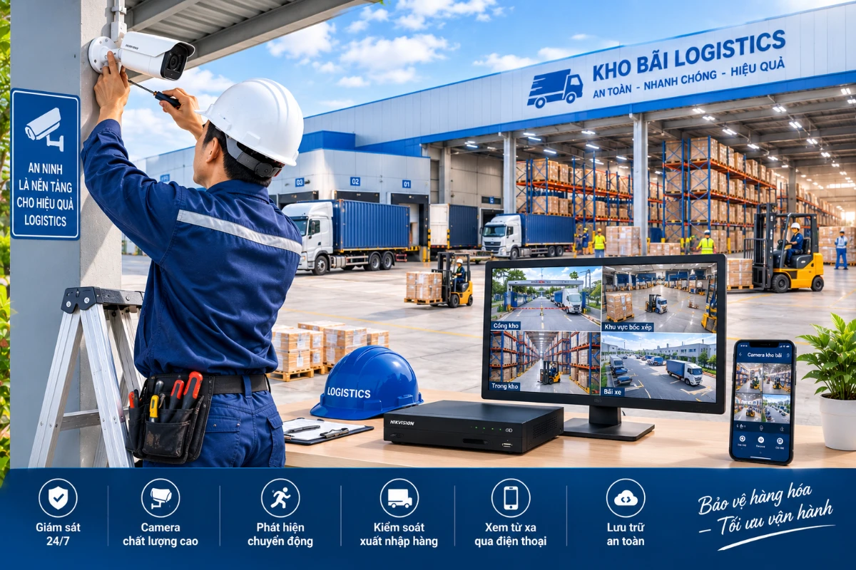 Kho bãi logistics